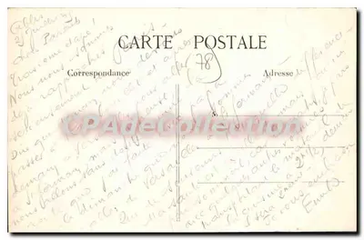 Ablis — A Torre — Editor desconhecido, número de série 1235 — Verso