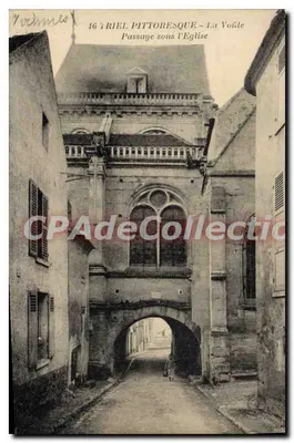 Triel-Pittoresque — A Abóbada sob a Igreja — Editor não identificado, n° 16