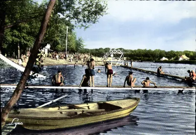 Banho no lago de Conflans-Sainte-Honorine — editor Lyna, n° 9.497