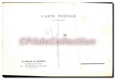 Młyn Bicherel — Rosarium Parkowe — Wydawca: Młyn Bicherel, 30 Pontchartrain (S.&O.) — Rewers