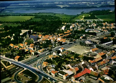 Trappes (Yvelines) — Vista geral aérea — Impressor Mason