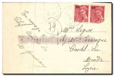 Chef-Boutonne (Deux-Sèvres) — O Logis — Verso