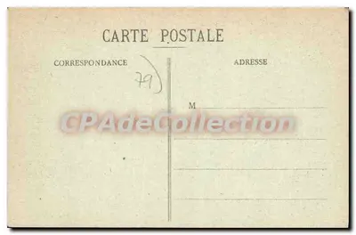La Mothe-Saint-Héray - Velho Castelo — Editor Lipp-Mb. Guillet — Verso
