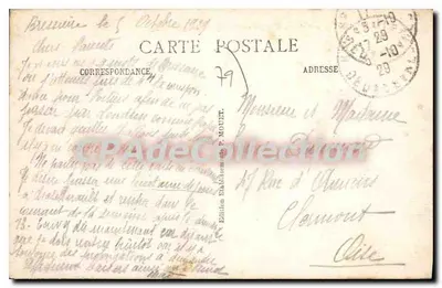 Bressuire (Deux-Sèvres) — Vista geral — Edição Mouret — Verso
