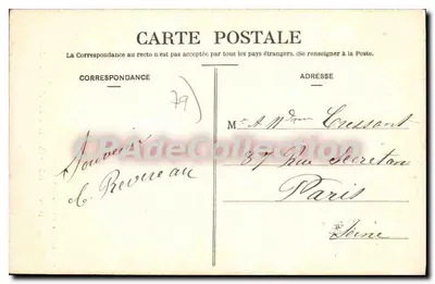 Thouars - Hotel Prezydenta Tyndo — Dando-Berry, Loudun - 309 — Rewers