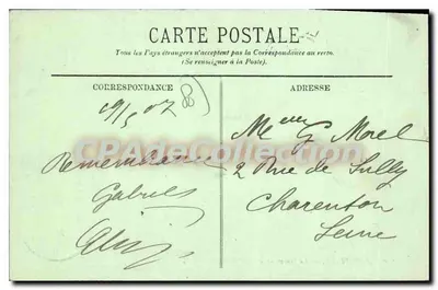 Abbeville — La Somme y el Puente Talence — LL. — n° 130 — Reverso