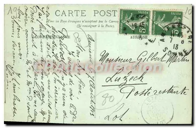 Amiens — As Riberas da Somme — LL. — N° 152 — Verso