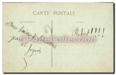 Albert (Somme) — Rue des Jardins destruída — R. Lelong, 21 rue St-Martin, Amiens — Verso