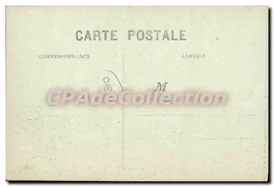 Albert (Somme) — Restos de la granja de Bellevue — editor R. Calong, 24 Rue St-Martin, Amiens — Reverso