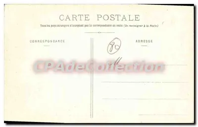 Amiens - Boulevards Belfort, Alsace-Lorraine, Beauvillle — L. Caron, fotógrafo-editor, Amiens - Placas Jouglard, n°107 — Verso