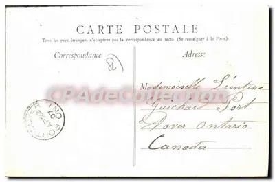 Amiens — Les Hortillonnages — L. Carou, fot.-edit., Amiens — Verso