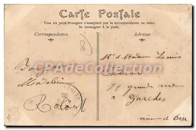 AMIENS — अवल पोर्ट — हर्बौट, पेपर मेकर, 19, रू डी नॉयन — पीछे