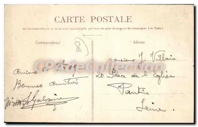 Amiens — Plac Gambetta — Wydawnictwo Trois Gailles, nr 60 — Rewers