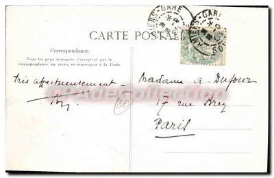Amiens — L'Hôtel-Dieu — Edizione Raoult, Amiens — Verso