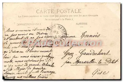 Amiens - O Circo Municipal — Edição Especial das Novas Galerias, Amiens, n°37 — Verso