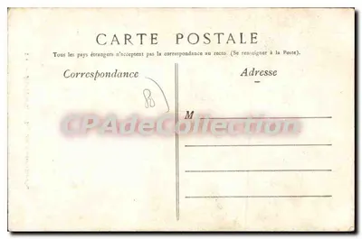 Amiens — Iglesia de San Rocco — Editor anónimo, n° 14 — Reverso