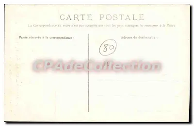 Amiens — L'Orologio Dewailly, Piazza Gambetta — Edizione speciale delle Nuove Gallerie — Verso
