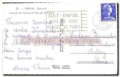 La Potinière — Ault-Onival — Wydawnictwo Gaby — Rewers