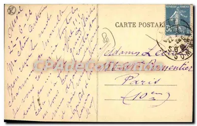 Onival — Katedra — Édit. Ourseyre, Autobus Parisien — Rewers