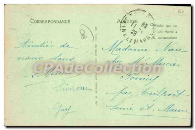 CAYEUX-sur-MER - L'Avenue de la Gare — LL, n°34 — Achterkant