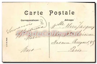 CAYEUX-sur-MER — Kabiny i Chodnik Plankowy — Wyd. Bon-Morel; Cayeux — Rewers
