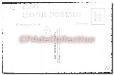 Le Crotoy — Praia — Suas Praias — editor KRAAK — Verso