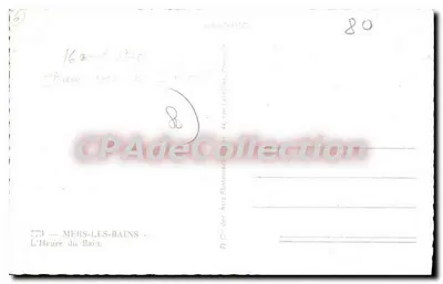 Mers-les-Bains — Godzina kąpieli — Cie des Arts Photographiques — Rewers