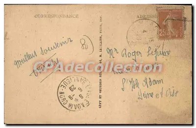 MERS-LES-BAINS — Plac Rynek — LL. nr 34 — Rewers