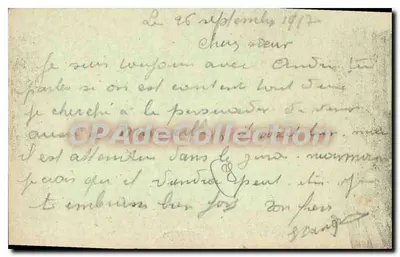 Péronne (Somme) — Urząd Miasta i Plac przed zajęciem przez Niemców — Visé Paryż 1042 R.P. — Rewers