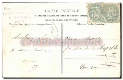 Saint-Valéry-sur-Somme — Ostatnie pozostałości Wieży Harold — F. Poidevin, fotograf i wydawca — Rewers