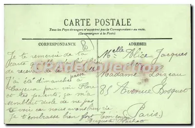 Saint-Valery-sur-Somme — Wyjście Spacerowiczów na morze — L.L. nr 87 — Rewers