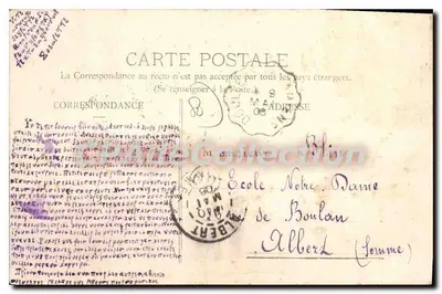 LUCHEUX - Ruiny Starego Zameku (N. 2) — Boulogne-Cresmon, Édit. — Rewers