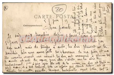 Corbie Les Etangs — Widok z jezior i bazaru Corbeen — Bazar Corbeen, w Corbie — Rewers