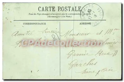 Okręgi Cayeux — Le Hourdel — Port przy niskiej mierze — LL. — Nr 211 — Rewers