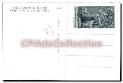 Kaplica urodzenia św. Kollety w Corbie — Photo Cinéphot, Amiens — Rewers