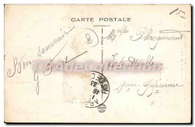 Pozières (Somme) — Monumento eretto in memoria degli ufficiali e soldati del corpo dei Carri Armati — editore non visibile — Verso