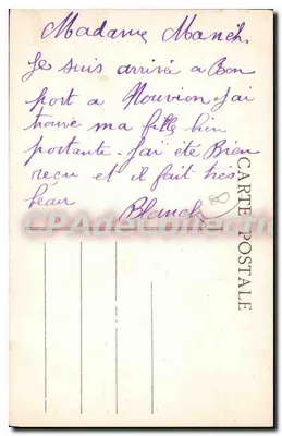 Nouvion-en-Ponthieu (Somme) — A Igreja e o Monumento — Ed. Savroux, Tabacaria — Verso