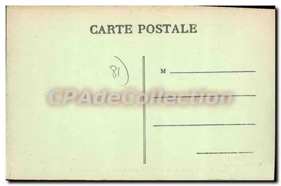 Cordes-sur-Tarn — Ogólny widok z toru kolejowego — Grands magasins du Printemps — Rewers