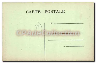 Stare Cordes (Tarn) — Les Rampes — wydawca nie widoczny — Rewers
