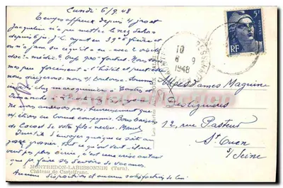 Castelo de Castelfranc — Montredon-Labessonnié (Tarn) — editor APA — Verso