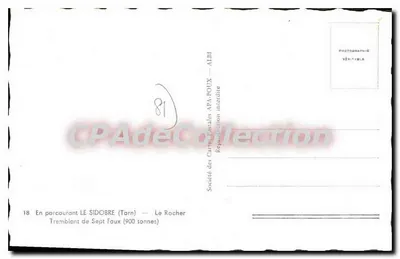 Rocher de Sept Faux — Tarn — APA — Rewers