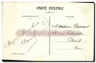 L'Ilot op de Tarn — Montauban — Uitgave E. Daynes, n°63 — Achterkant