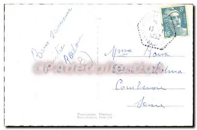 Castelsarrasin — Souvenir de Castelsarrasin — Photoditeur Salon — Verso