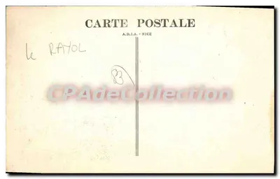 Brzeg Maurski — Le Rayol (Var). Pergola z Terrasse du Patek. — Rewers