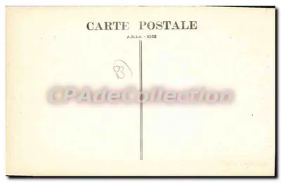 Côte des Maures — Le Rayol (Var) — Ogólny widok plaży i Mont Parin — A.D.L.A. - Nice — Rewers
