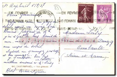 Saint-Raphaël — Ogólny widok — Rella — Rewers