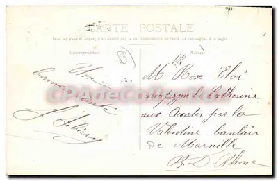 Toulon — Lembrete afetuoso — Editor P. B. Toulon, número de série não visível — Verso