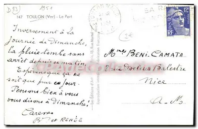 Toulon (Var) — Port — Wydawnictwo Sztuki — Rewers