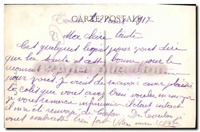 Toulon — La Poste — The Post-Office — 2053 — Verso