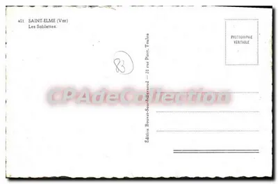 Saint-Elme — Les Sablettes (Var) — Edição Bouvet-Sourdernoud — Verso